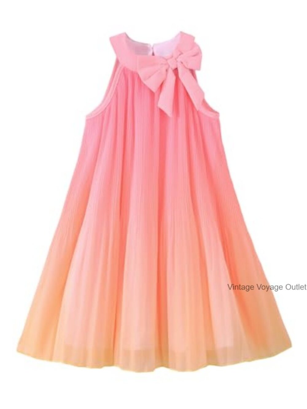 Toddler Girl Tulle Halter Dress A-Line Sleeveless Summer Princess Sundress